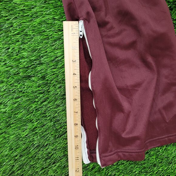 Vintage 50s Champion Track Pants XS/S Maroon Embroidered - Picture 13 of 16